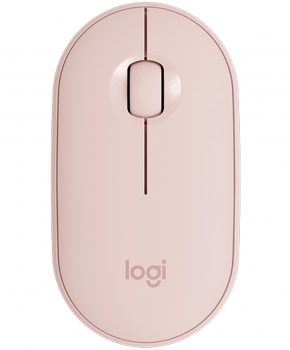 Mouse raton logitech pebble m350 optico wireless inalambrico 1000dpi rosa