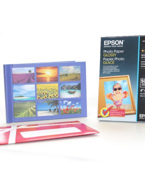 Pack papel epson s042547 + album de fotos de regalo