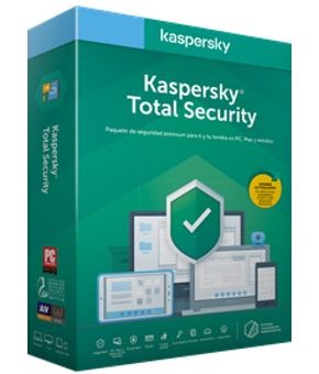 Antivirus kaspersky total security 2020 1 licencia