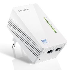 Adaptador de red wifi linea electrica av600 300mbps powerline tp - link