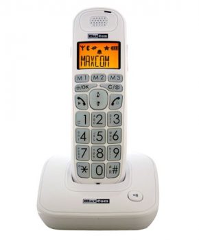 MAXCOM TELEFONO FIJO DEC MC6800  WHITE