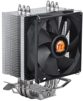 Ventilador disipador cpu gaming thermaltake contac 9 cpu cooler 92mm 140w